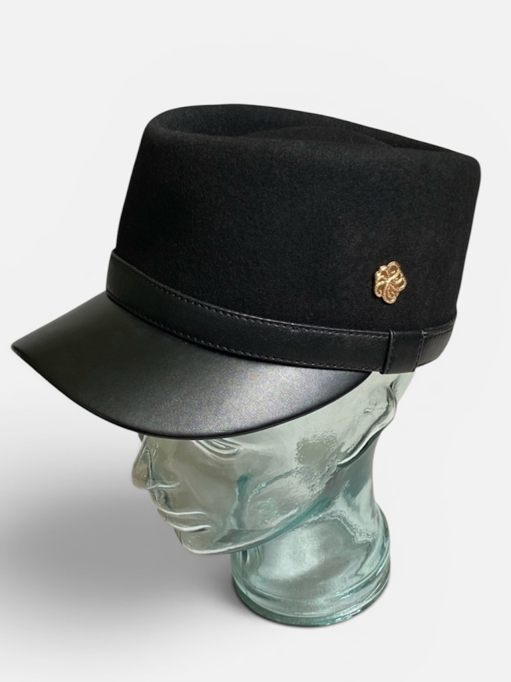 Fruition Hat Company Australian Wool Leather Cadet Hat